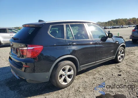 2012 BMW X3 xDrive28I from USA, damaged, VIN 5UXWX5C5XCL718358
